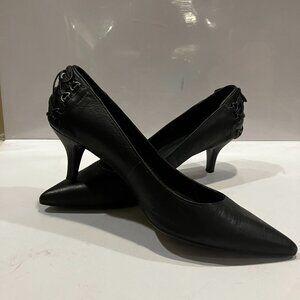 ALDO Heels ALDO Pumps Black Leather US Size 8.5 Like New Heels 2.5 inches